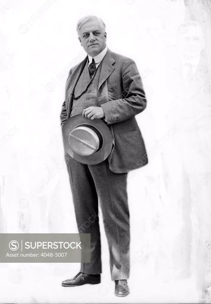 A. Mitchell Palmer, Alien Property Custodian of the United States under President Woodrow Wilson, ca. 1918