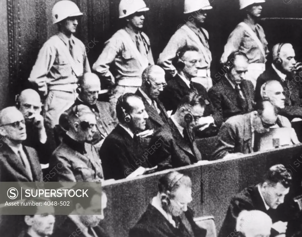 The Nuremberg Trials, 1945-1946.