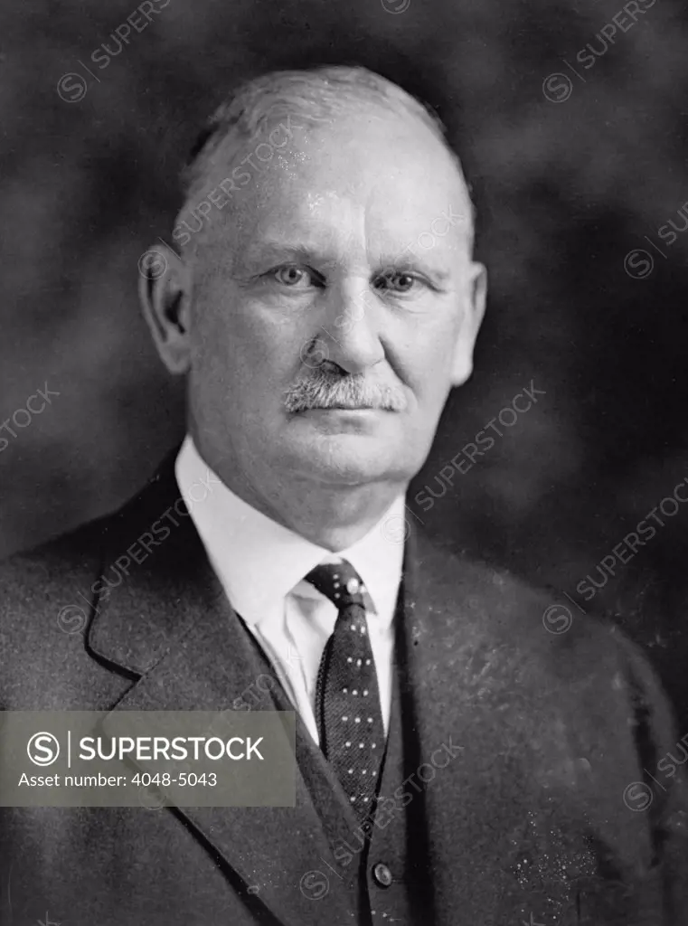 Willis C. Hawley, U.S. House of Representatives - Oregon (1907-1933), co-sponsor of the Smoot-Hawley Tariff Act in 1930, c. 1923
