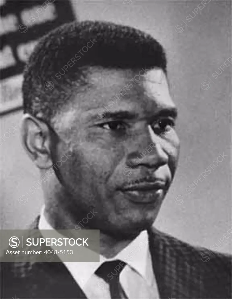 Medgar Evers, Chief officer of NAACP, ca. 1957
