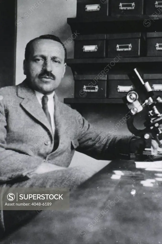 George Papanicolaou (1883-1962), Greek-born American physician developed a simple cytological test for cervical cancer in 1928. It was named after him, and is best known for its abbreviated version, 'pap test.'