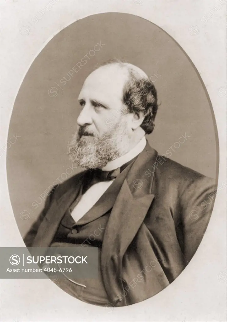 William M. Tweed (1823-1878), the Democratic Party Boss of New York City he peddled his influence and corrupted city politics. He was played by Jim Broadbent in the 2002 film, GANGS OF NEW YORK.