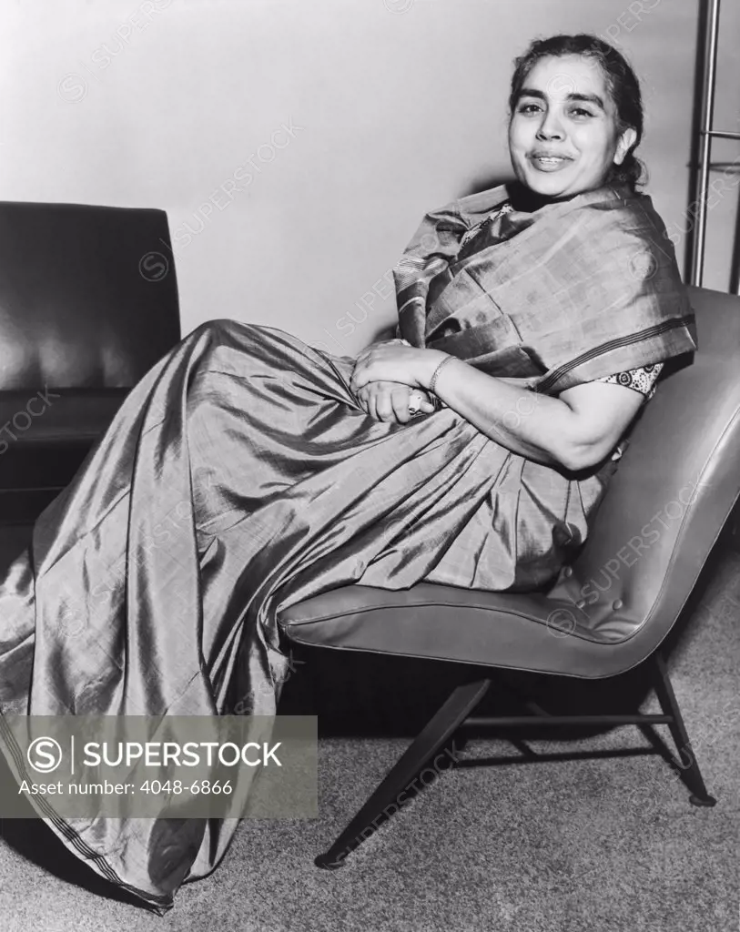 Dr. Sushila Nayar (1914-2000), was a lifelong advocate for improving the medical care of India's poor and rural populations. She was India's Health Minister (1952-55) and a member of Parliament (1955-1971).