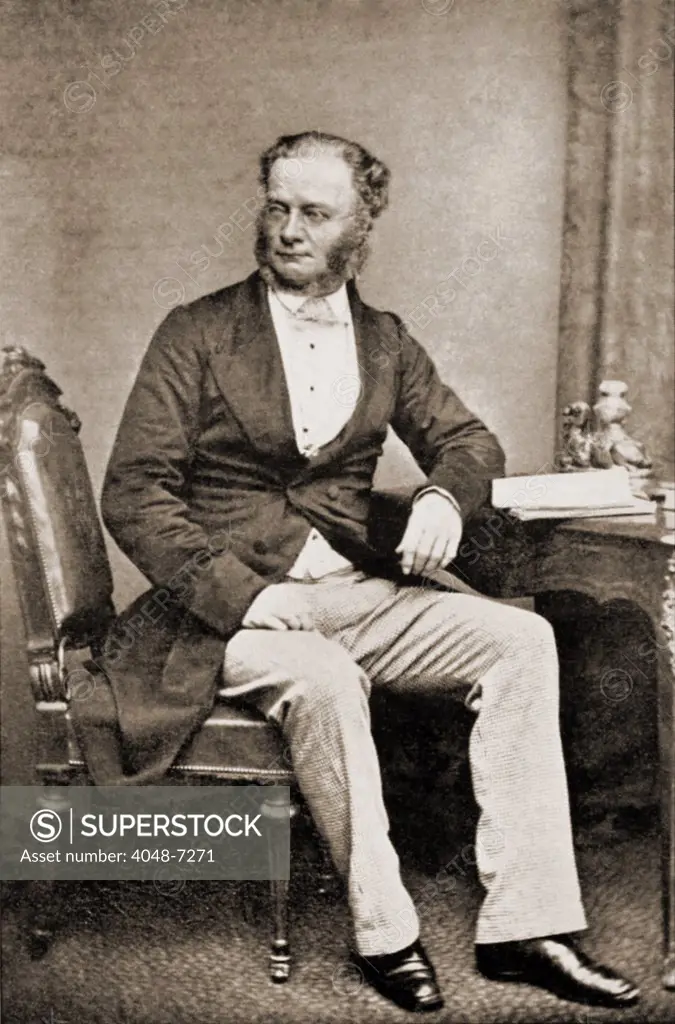 William Fothergill Cooke (1806-1879), with Charles Wheatstone, invented the Cooke-Wheatstone electrical telegraph, patented in 1837. It differed from the Morse telegraph in that the receiver pointed to letters, which spared operators the task of translating code.