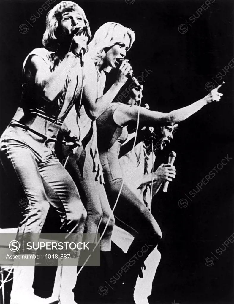 ABBA in concert in 1980.