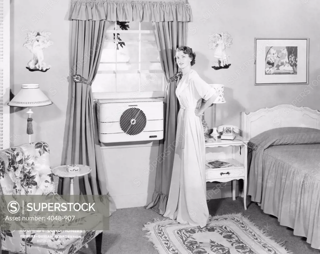 Window air-conditioner, 1952