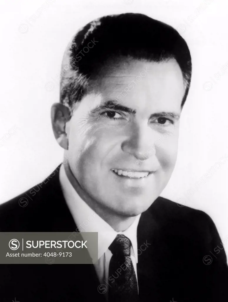 Former Vice President Richard Nixon. 1966 portrait.