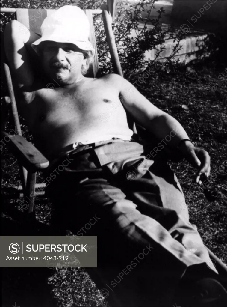 Albert Einstein in Palm Springs, California, 1930s