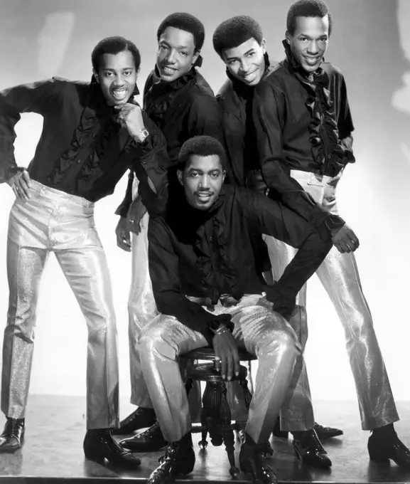 American motown group The Temptations, 1967.