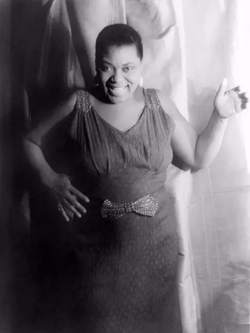 Bessie Smith, American blues singer, portrait by Carl Van Vechten, February 3, 1936.