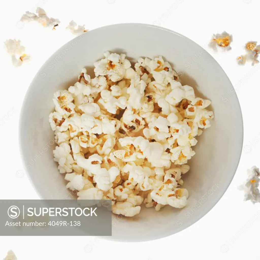 Close-up of a bowl of popcorn