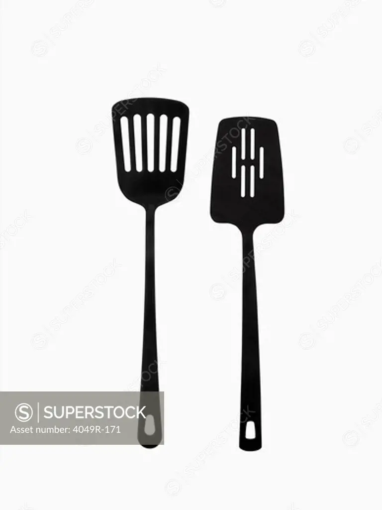 Close-up of plastic serving utensils