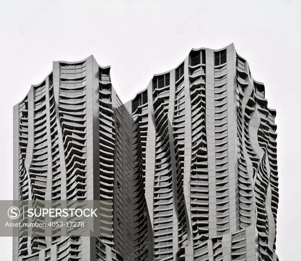 Beekman Tower by Frank Gehry, Manhattan, NY, USA. 04/01/2011