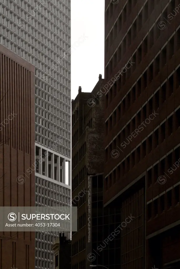 Buildings in Lower Manhattan, New York, USA. 04/01/2011