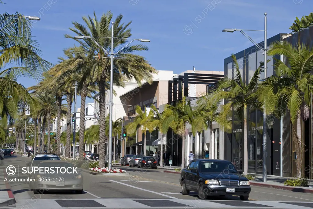 Rodeo Drive, Beverly Hills, Los Angeles, California, USA