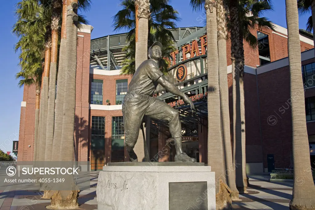 Willie Mays Plaza, AT&T Park, South Beach, Embarcadero, San Francisco, California, USA