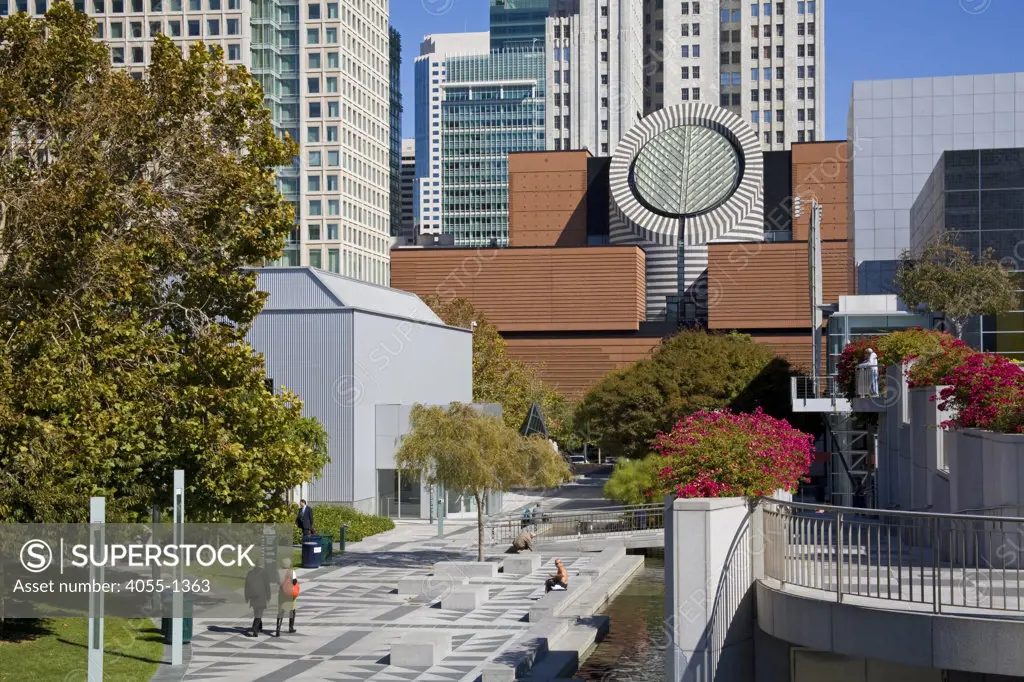 San Francisco Museum of Modern Art, Yerba Buena Gardens, SOMA, San Francisco, California, USA