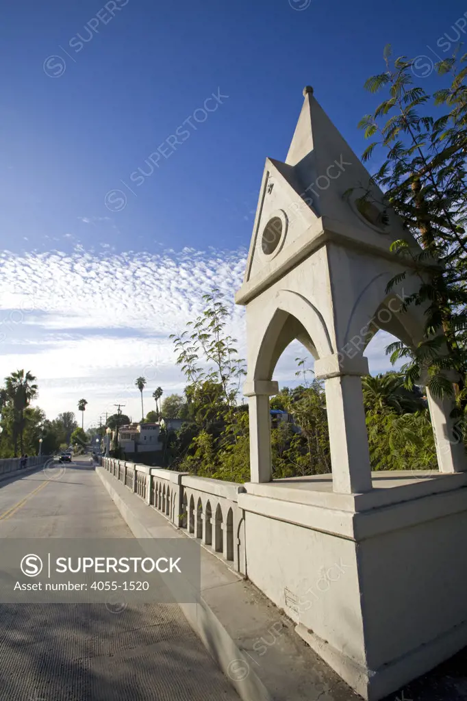 Shakespeare Bridge, Los Feliz, Los Angeles, California, USA