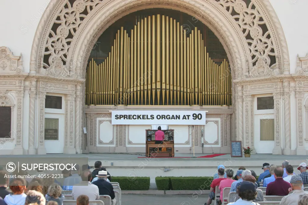 Spreckels Organ, Balboa Park, San Diego, California (SD)