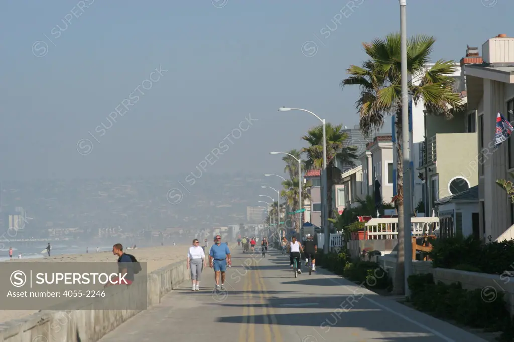 Ocean Front Walk, Mission Beach, San Diego, California (SD)