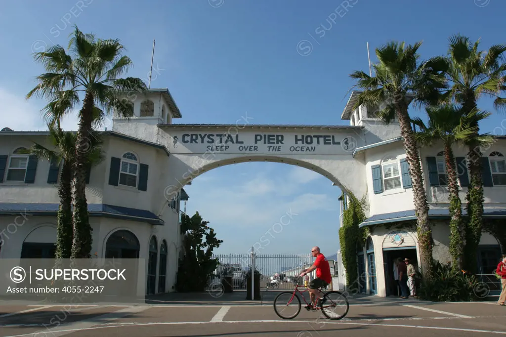 Crystal Pier Hotel, Crystal Pier, Pacific Beach, San Diego, California (SD)