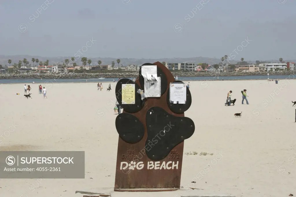 Dog Beach, Ocean Beach, San Diego, California (SD)