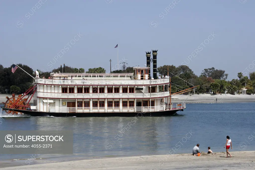 Riverboat, Mission Bay, San Diego, California (SD)