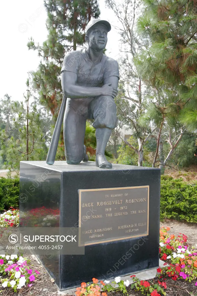 Jackie Robinson Statue, Jackie Robinson Stadium, UCLA, Los Angeles, California