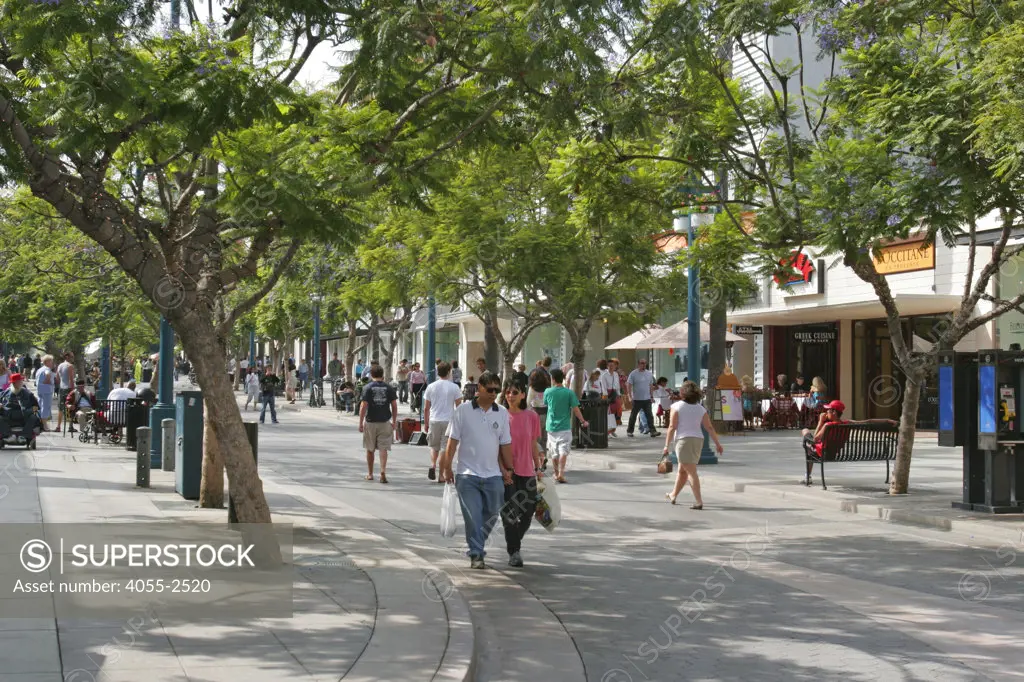 3rd Street Promenade, Santa Monica, California (LA)