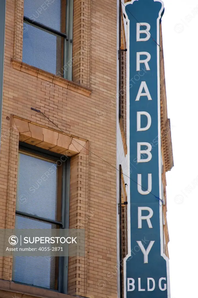Bradbury Building (from the movie 'Bladerunner'), Broadway, Dowtown Los Angeles, California (LA)