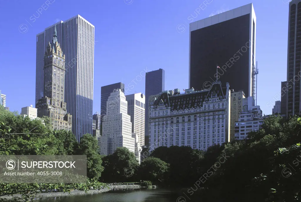 The Pond, Central Park, Manhattan, New York