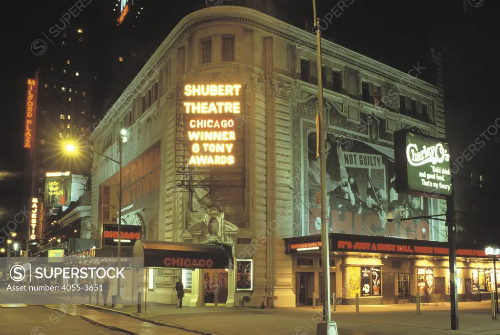 Shubert Theatre, 44th Street, Times Square, Manhattan, New York