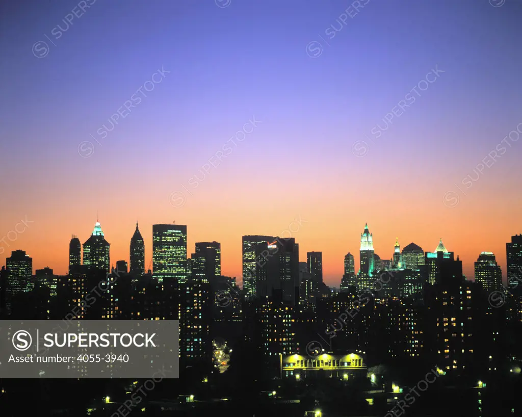 Lower Manhattan Skyline, Manhattan, New York