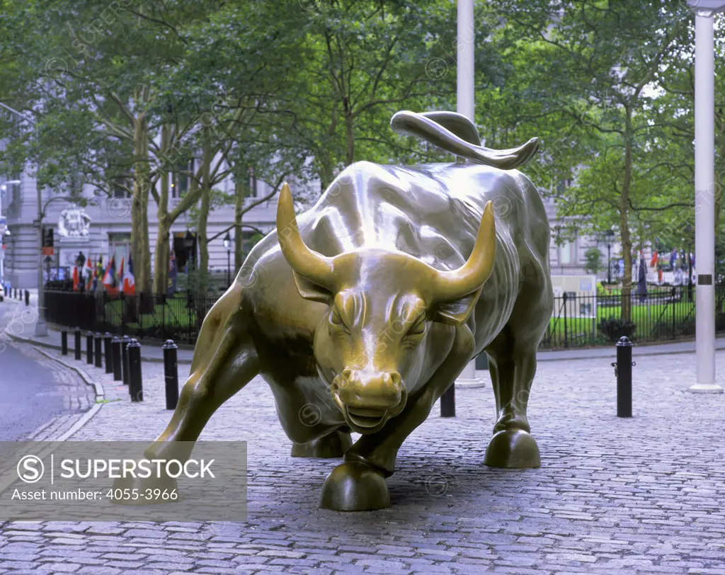 Wall Street Bull, Broadway, Manhattan, New York