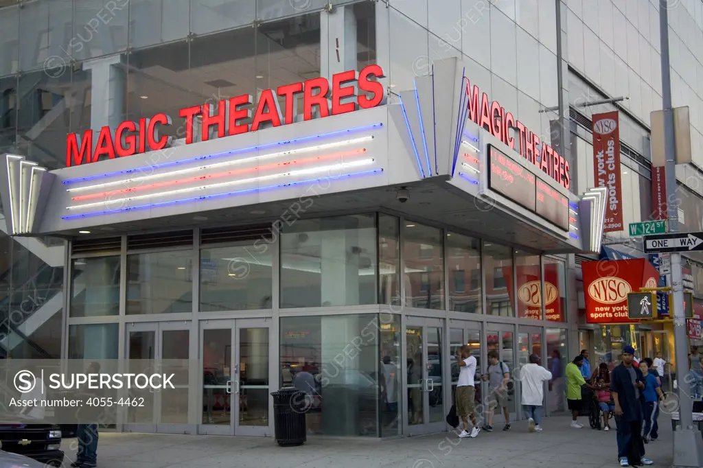 Magic Johnson Theatres, Frederick Douglass Blvd and West 124th Street, Manhattan, New York