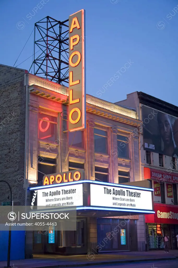 Apollo Theater, 125th Street, Harlem, Manhattan, New York