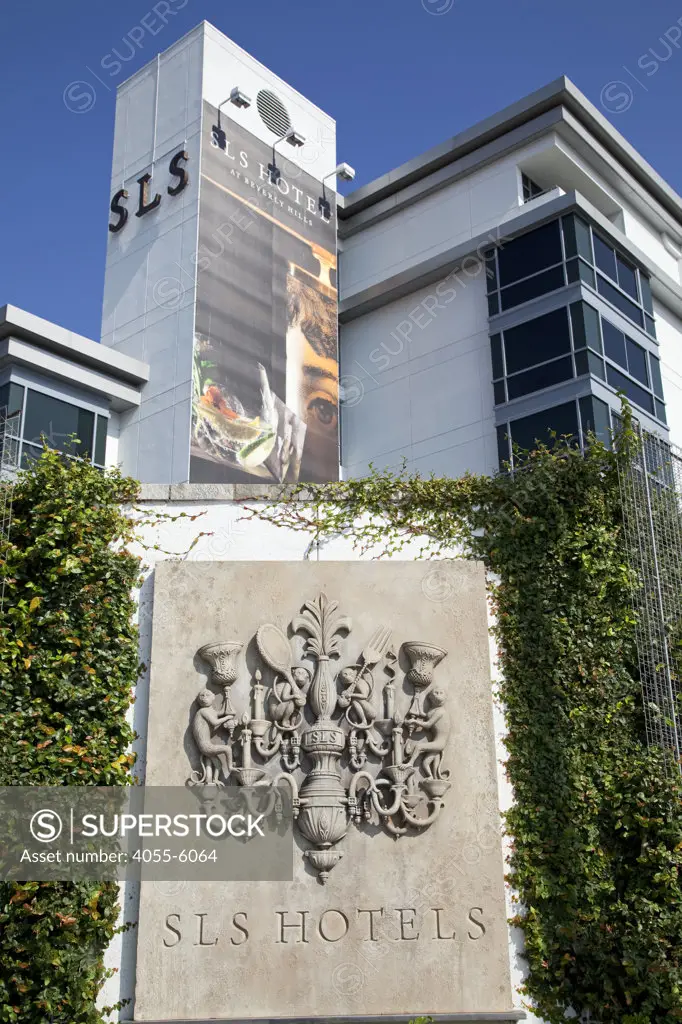 SLS Hotel at Beverly Hills, La Cienega Blvd, Los Angeles, CAlifornia, USA