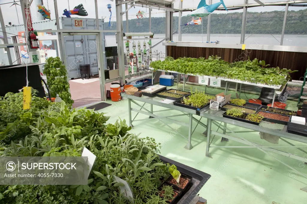 The Science Barge is a completely sustainable Urban Farm used for educating schoolchildren in the greater New York area as well as the general public.