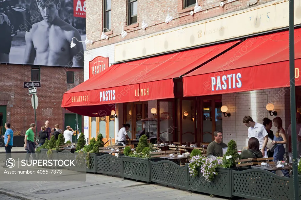 Pastis, Greenwich Street, Meat Packing District, Greenwich Street, Manhattan, New York