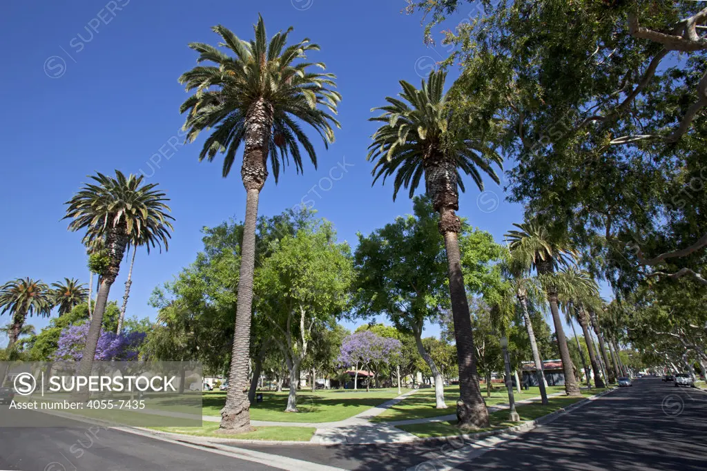Carlson Park, Culver City, Los Angeles, California, USA