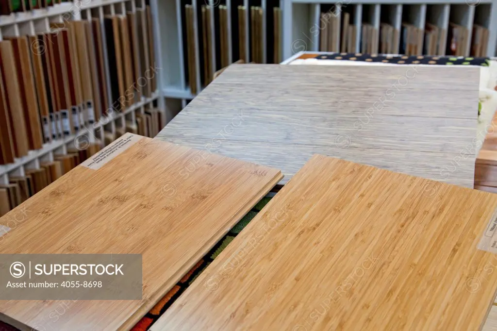 Bamboo flooring, Environmentally friendly flooring at Contempo Floor Coverings in West Los Angeles, California, USA