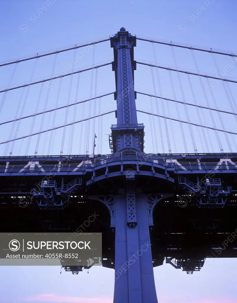 Manhattan Bridge Tower, Brooklyn, New York