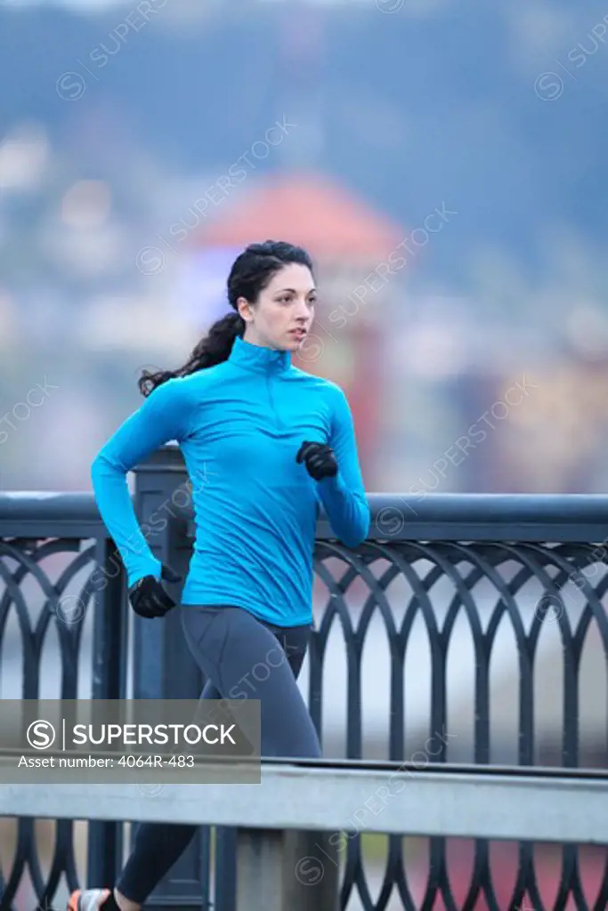 Woman jogging