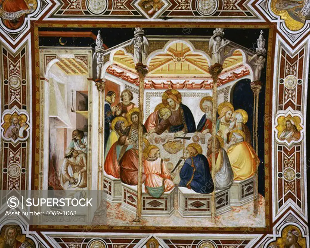 The Last supper, fresco
