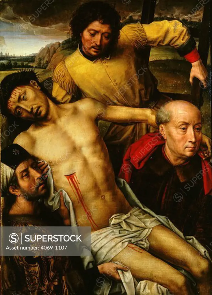 Descent from the cross, 1492-4