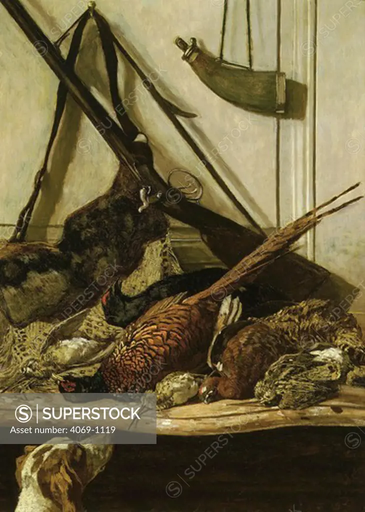 TrophÄe de chasse, Hunting trophies, 1862