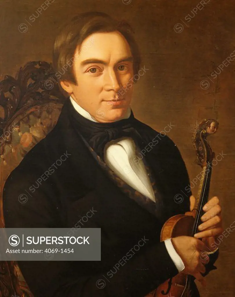 Ole BULL 1810-80 Norwegian violinist and composer