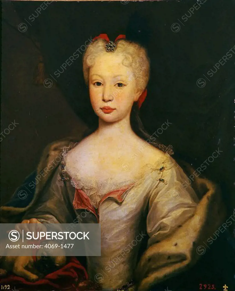 Queen BARBARA of BRAGANZA, 1711-58, later wife of King Ferdinand VI of Spain
