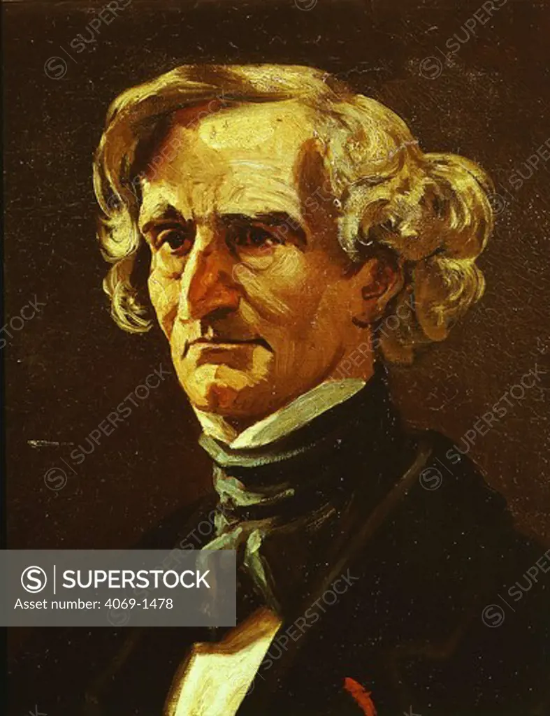 Hector BERLIOZ 1803-69 French composer, painted 1860 (formerly attributed to HonorÄ DAUMIER (MV5459)