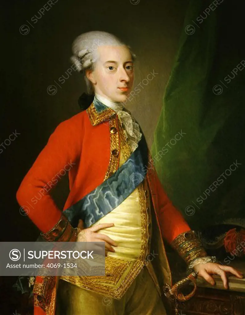 King CHRISTIAN VII of Denmark 1766-1808